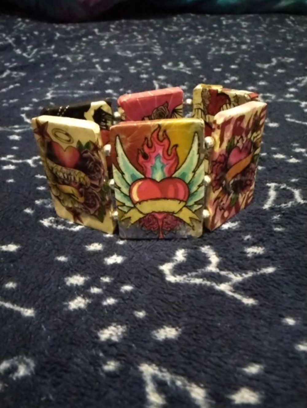 Vintage Y2K Handmade Bracelet From Hot Topic
